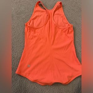 Orange lulu top